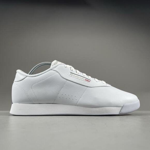 Reebok Princess Women’s Size 10 White Leather Casual Sneakers Walking Shoes NEW - Picture 6 of 9